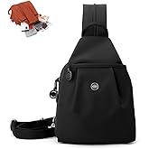 Waterproof 2-Way Commuter Bag, Convertible Tote Backpack, Anti-Theft Work Bag for Women, 30x21x14cm (Black)