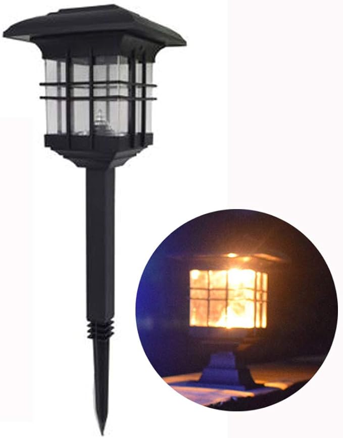 DDLmax luces solares para exteriores, jardín, luces LED de paisaje