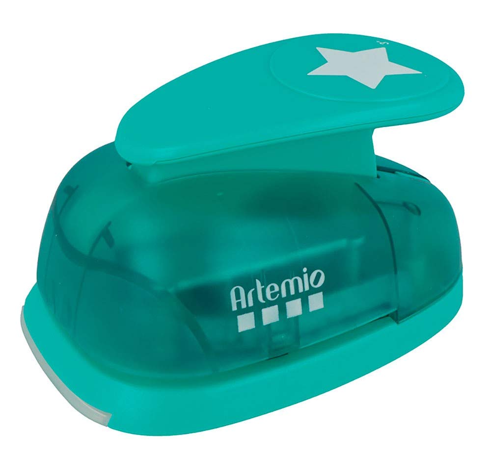 Artemio Jumbo Star Punch, Plastic, multicoloured, 14 x 9 x 23 cm