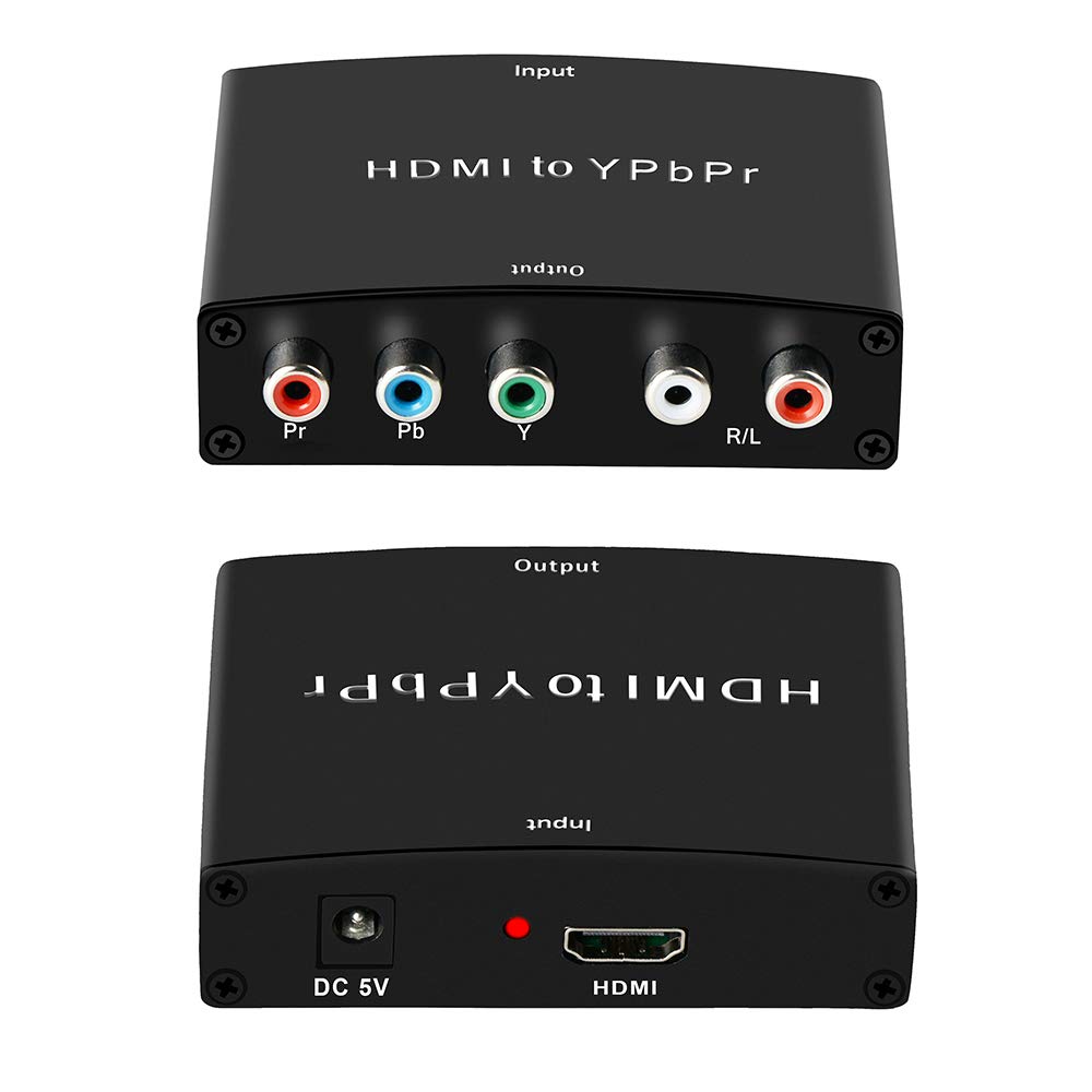 HDMI To Component Converter, HDMI To YPbPr Component RGB 1080p Video