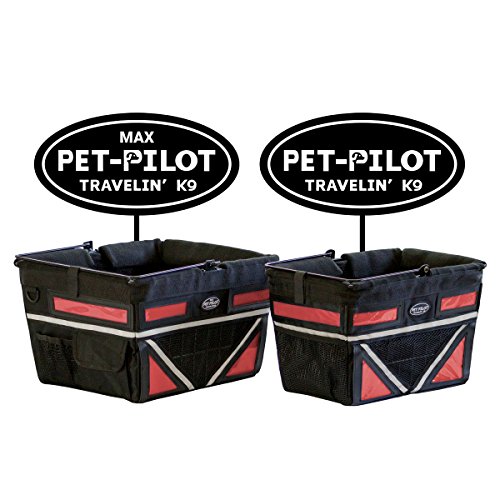 Travelin K9 PetPilot Original Dog Bike Basket Carrier 8 Color