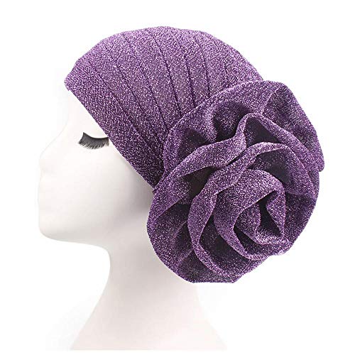Chemo Hats Beanie Muslim Turban Headwear Headwraps for Women with Cancer Afterso - Thumbnail 5