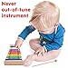 Xylophone Instrument for Kids - Tuned Musical Toy Glockenspiel for Children with 23 Songs Sheet Music