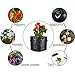 Futone Grow Bags, Potato Planter Bags, Planting PE Aeration Pots with Handles and Flap, Garden Bags for Vegetables, Tomatoes, Carrots, Onions (10 Gallons – 2 Pack – Black)thumb 4