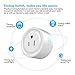 Potensic Smart Plug 2 Pack Wi-Fi Enabled Mini Smart Switch Wireless Outlet Compatible with Alexa & Google Home, No Hub Required, Switch On/Off your electric equipment from Anywhere, Timing Function