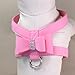 YJYdada Chest Straps, Adjustable Pet Dog Leads Bowknot Diamond Chest Straps (S, Pink)