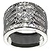 Contemporary 2.86 Ct. Cubic Zirconia Cz 3 Pc. Engagement Bridal Wedding Ring Set