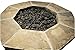 Black Lava Rocks for Fire Pit, 1 Cu Ft, (35 to 40 pounds). Naturally Formed Volcanic Rock Mined in The USA. Varies in Size from 1/2
