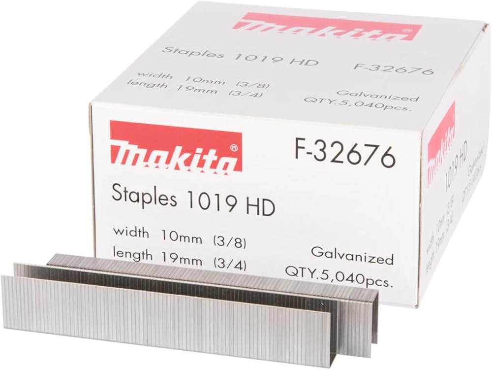 Makita F-32676 10 x 19 mm Staple Multi-Colour