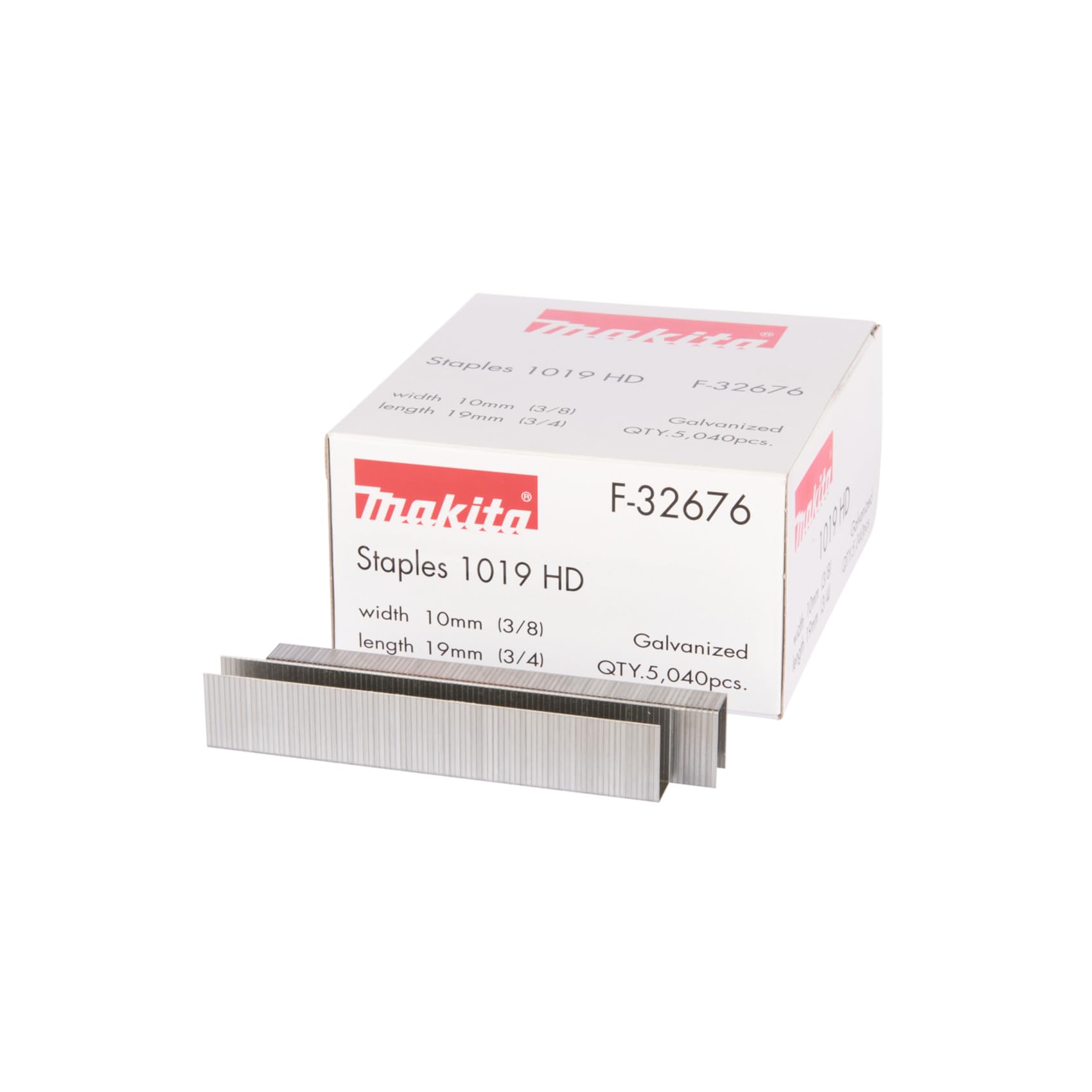 Makita F-32676 10 x 19 mm Staple - Multi-Colour