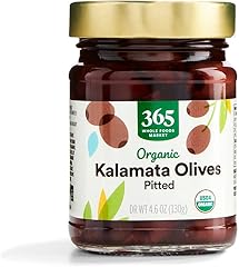 365 by Whole Foods Market, Organic Pitted Kalamata Olives, 4.6 Ounce