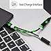 Nylon Braided 2 in 1 USB C Type C to 3.5mm Headphone Audio Aux Jack & Charge Adapter Cable Converter for Motorola Moto Z, Letv Le Pro 3 and Other Mobile Phone That Without 3.5mm Audio Jack