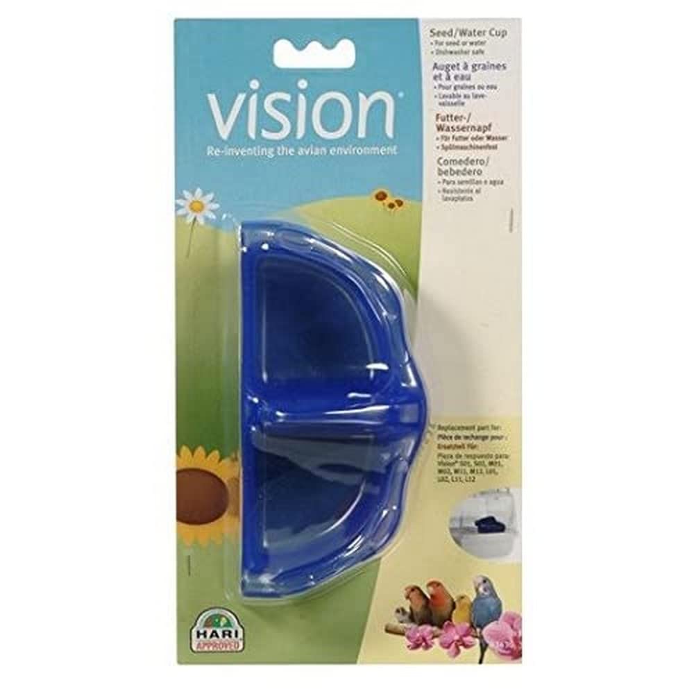 Vision Seed and Water Cups, Blue