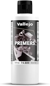 Vallejo Surface Primer 70.600 White Acrylic Prime for Airbrush 200 ml