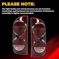 ECOTRIC Tail Light Compatible with 2007-2009 Dodge