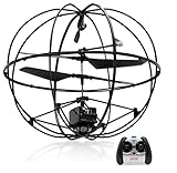 Top Race Robotic UFO 3-Channel Rc Remote Control I/R Flying Ball