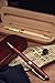 Personalized Engraved Maple Wood Rosewood Ball Pen & Case Set (Maple Wood)