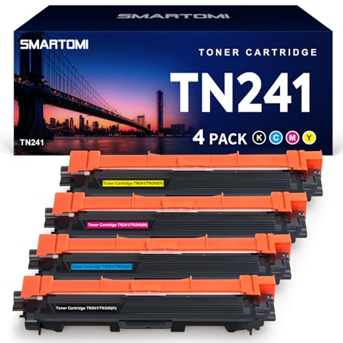 SMARTOMI TN241 TN245 Toner Cartridge Compatible with Brother TN-241 TN-245 for Brother DCP-9020CDW HL-3140CW DCP-9015CDW HL-3150CDW MFC-9340CDW HL-3170CDW MFC-9330CDW and MFC-9130CDCW P-9020 CDN file