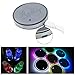 Ralbay Car Styling LED Cup Holder Pad 7 Color Changing Car Interior Decoration Atmosphere Lights USB Rechargeable Waterproof Drink Coaster for All Cars-Automatically Turn On at Dark(Pack of 1pc)