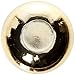 Circleware Metro Metal Serving Mixing Fruit Bowl, Home and Kitchen Decoration Dish Serveware for Salad, Cake, Ice Cream, Dessert, Food, Punch, Beverage, Best Selling Gifts, 7.8