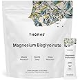 THORNE - Magnesium Bisglycinate - Powdered Magnesium Formula - Support Restful Sleep, Muscle Relaxation, Heart Health, and Metabolism* - NSF Certified for Sport - 30 Servings - 0.13 Oz per Stick Pack