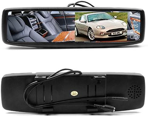 E-PRANCE 4.3" TFT-LCD Car Vehicle Rear View Mirror for VCD/DVD/backup camera+Touch Button+Video V1/V2 Selecting,PAL/NTSC