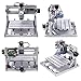 DIY CNC Router Kits 2418 GRBL Control 3 Axis Plastic Acrylic PCB PVC Wood Carving Milling Engraving Machine, XYZ Working Area 240x180x45mm CNC Router Machine By Beauty Star