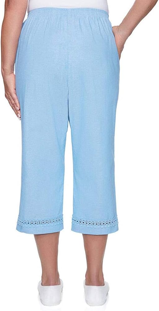 alfred dunner capris plus size