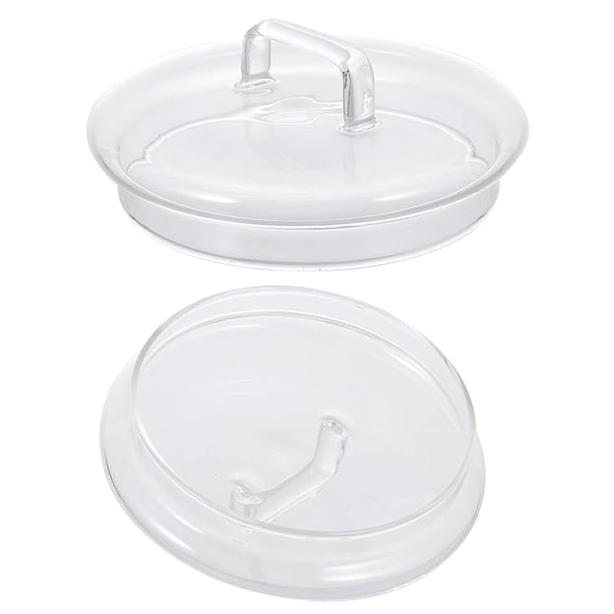 UPKOCH 2pcs Beverage Dispenser Lid Glass Replacement Lid for Beverage