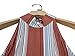 OUMAL Women Summer Jumpsuits Halter Neck Striped Wide Leg Backless Jumpsuits Rompers (M, Red)