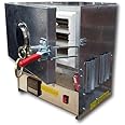 Easy to use P.I.D Controlled Compact Table-top Electric kiln with 2 Shelves and Quartz Window (1000C/1832F)