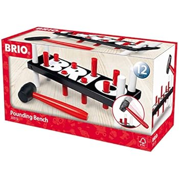 Amazon Com Brio Pounding Bench Toys Games
