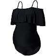 GINKANA Maternity Swimsuits Maternity Swimwear Womens Summer Bikinis Tankini Pregnancy Beachwear