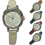 Fieldwork watch Fashion Watch nattito tomato leather belt white ASS075-1 Ladies