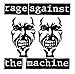 Rage Against The Machine - Black & White Logo with Faces - Sticker / Decal