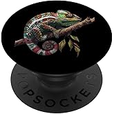 Chameleon graphic, Chameleon PopSockets Adhesive PopGrip
