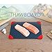 Chiachi Defrosting Tray - Thaws Frozen Food Faster The Quicker and Safest Way to Defrost Meat or Frozen Food Quickly