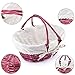 Durior Wicker Basket Woven Picnic Basket Empty Oval Willow Large Storage Basket with Double Handles Fruit Serving Baskets Easter Basket 15.5