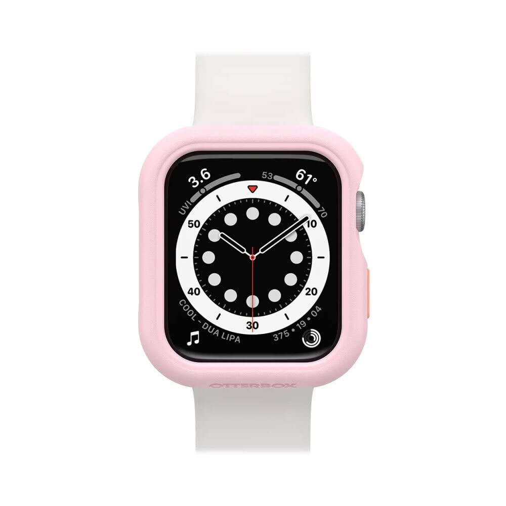 OtterBox All Day Watch Bumper for Apple Watch Series SE 2nd Gen/SE 1st Gen/6/5/4 44mm, Shockproof, Drop Proof, Sleek Protective Case, Guards Display and Edges, Rose