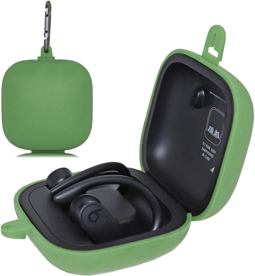 Silicone Case Cover for Powerbeats Pro, Portable Carrying