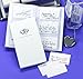 Hortense B. Hewitt Wedding Accessories Book of Wedding Wishes Set, Linked Hearts