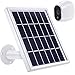 Solar Panel Compatible with Arlo HD, Power Arlo HD Security Camera Continuously with Adjustable Mount, 12 Feet/ 3.6 m Cable and Micro USB Connector, Charging with Arlo HD No More Batteries