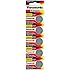 Panasonic CR-2032/5BE Lithium Coin Battery - Pack of 5