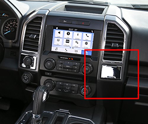 image for BORUIEN Chrome ABS Car Interior Electrical Power Socket Supply Souce P