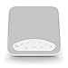 White Noise Machine, Sleep Sound Machine, Sound Therapy Machine with 3 Timers & 6 Natural Sounds, Ideal for Tinnitus Sufferers, Light-sleepers, Babies etc. by KEY IDEA (White)
