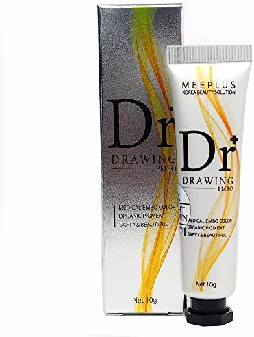 MEEPLUS KOREA Doctor Drawing Embo Color Real Black, 10g