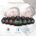 Housmile Essential Oil Diffuser, Aromatherapy Ultrasonic Cool Mist Humidifier Oil Diffuser with 7-Color LED Lights & Auto Shut-off for Office Bedside Living Room SPA, 400 ML