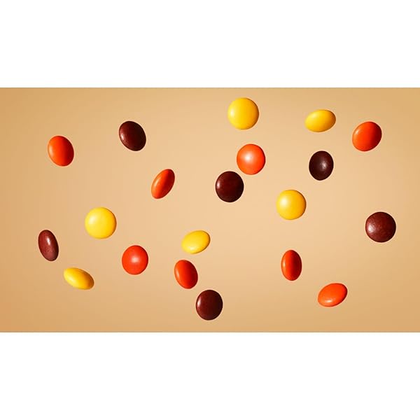 REESE’S PIECES PEANUT BUTTER IN A CRUNCHY SHELL, CHRISTMAS CANDY PLASTIC CANE, 1.4 OZ