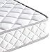 Valuepedic Twin Size Hybrid Mattress, Comfortable with Pressure Relieving Ergonomic Support, Breathable Soft Fabric Cover, Fiberglass Free, Mattress in a Box