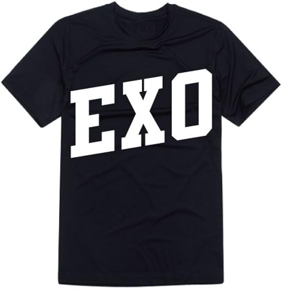 Amazon Exoエクソ半袖 Exo大きな文字tシャツメンバ番号t シャツbig Exo Lettering Tシャツ Member S Number T Shirt Chanyeol No 61 Xxl Black Tシャツ カットソー 通販
